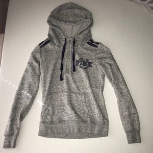 PINK Half Zip/Hoodie